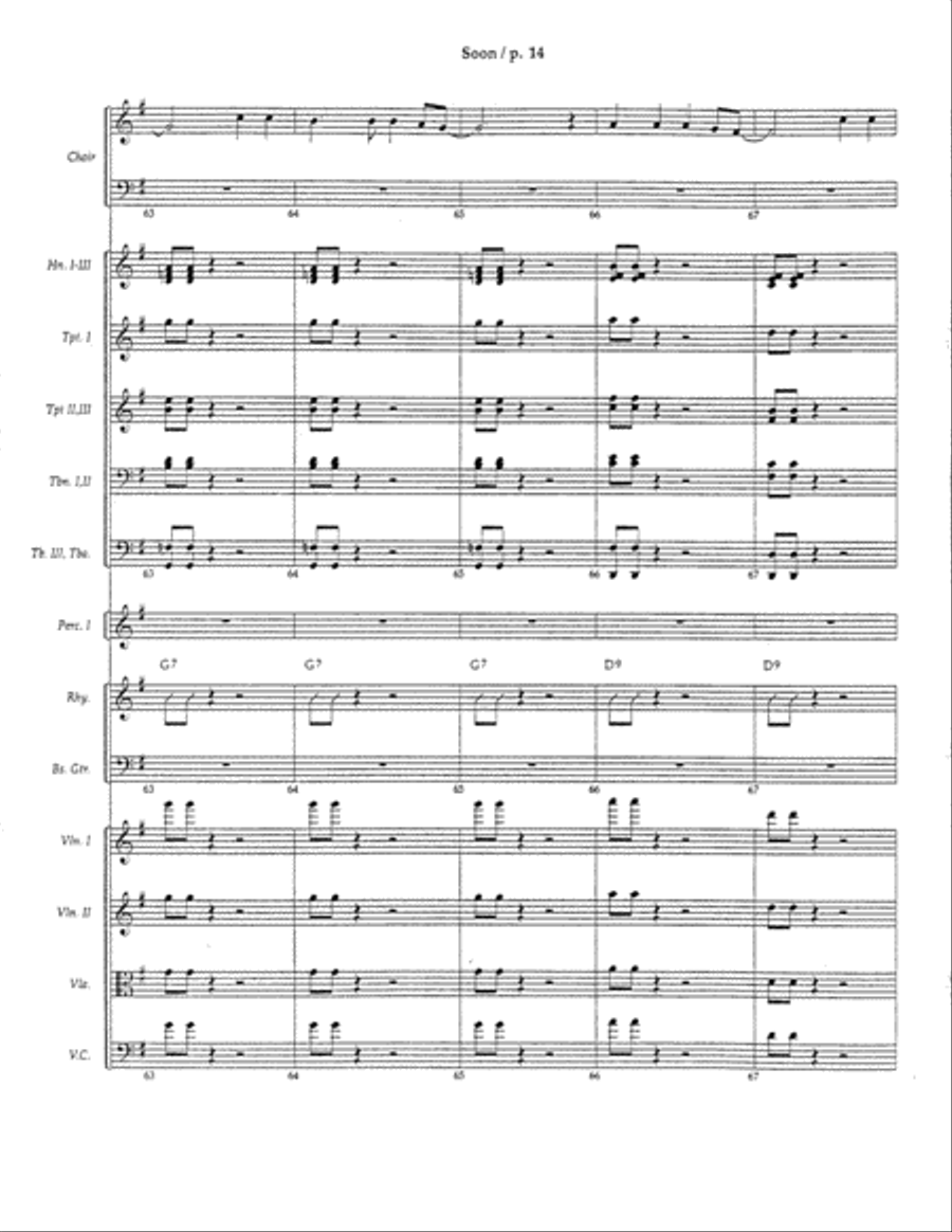 Soon and Very Soon Soon and Very Soon Choir scores gallery preview page 14