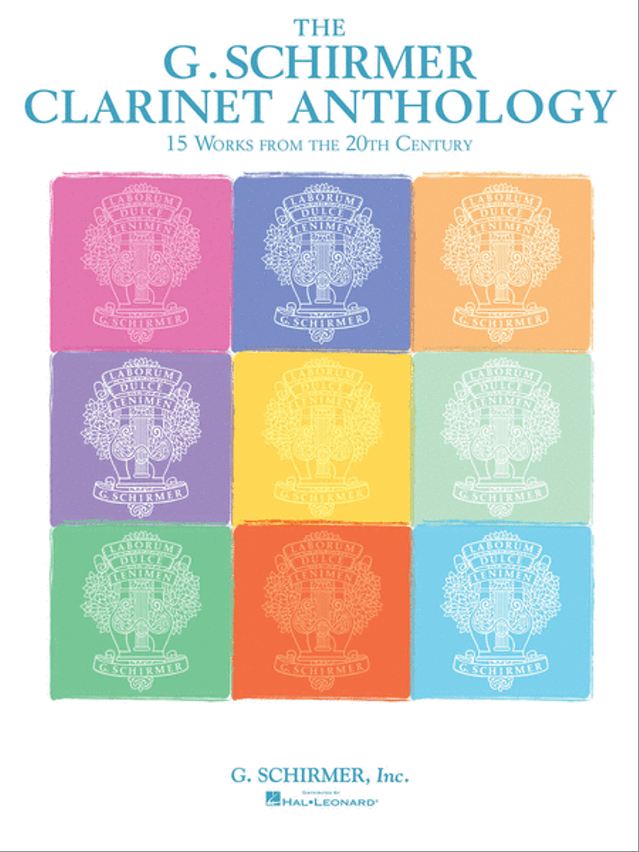 G. Schirmer Clarinet Anthology Clarinet Solo scores gallery preview page 1