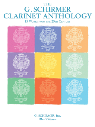 Book cover for G. Schirmer Clarinet Anthology