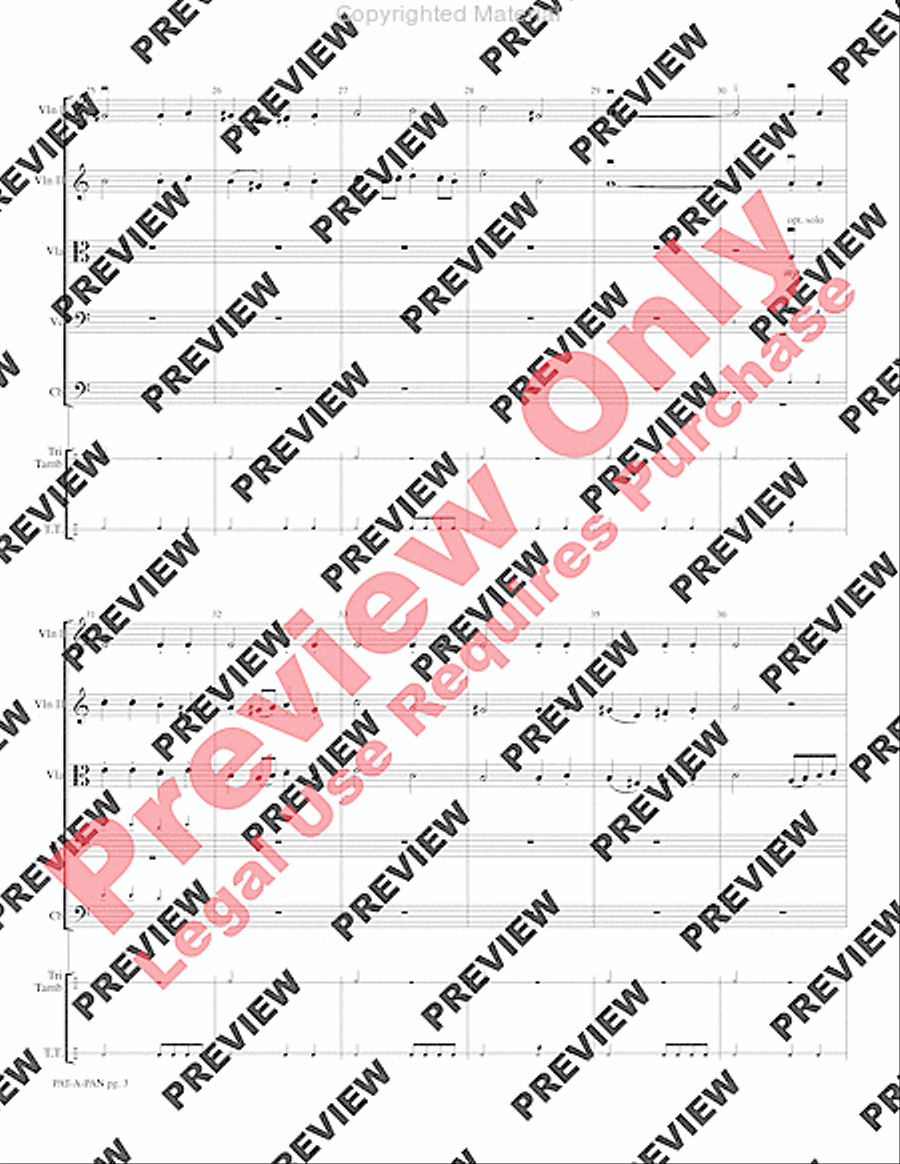 Pat-a-Pan String Orchestra scores gallery preview page 6