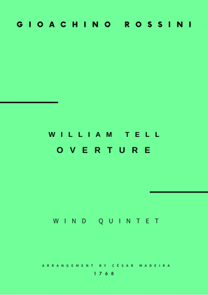Book cover for William Tell Overture - Wind Quintet (Full Score) - Score Only