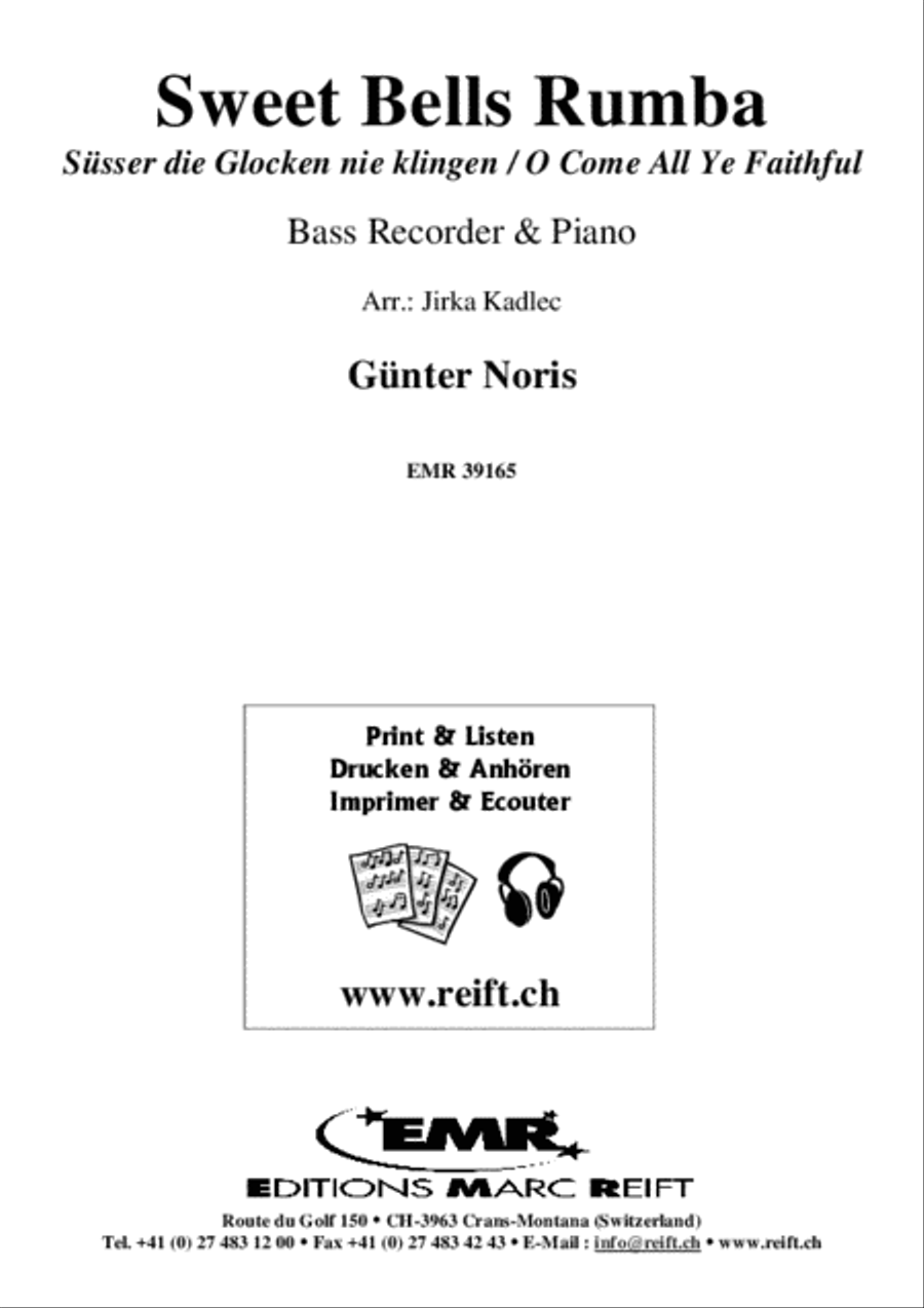 Sweet Bells Rumba Bass Recorder scores gallery preview page 2