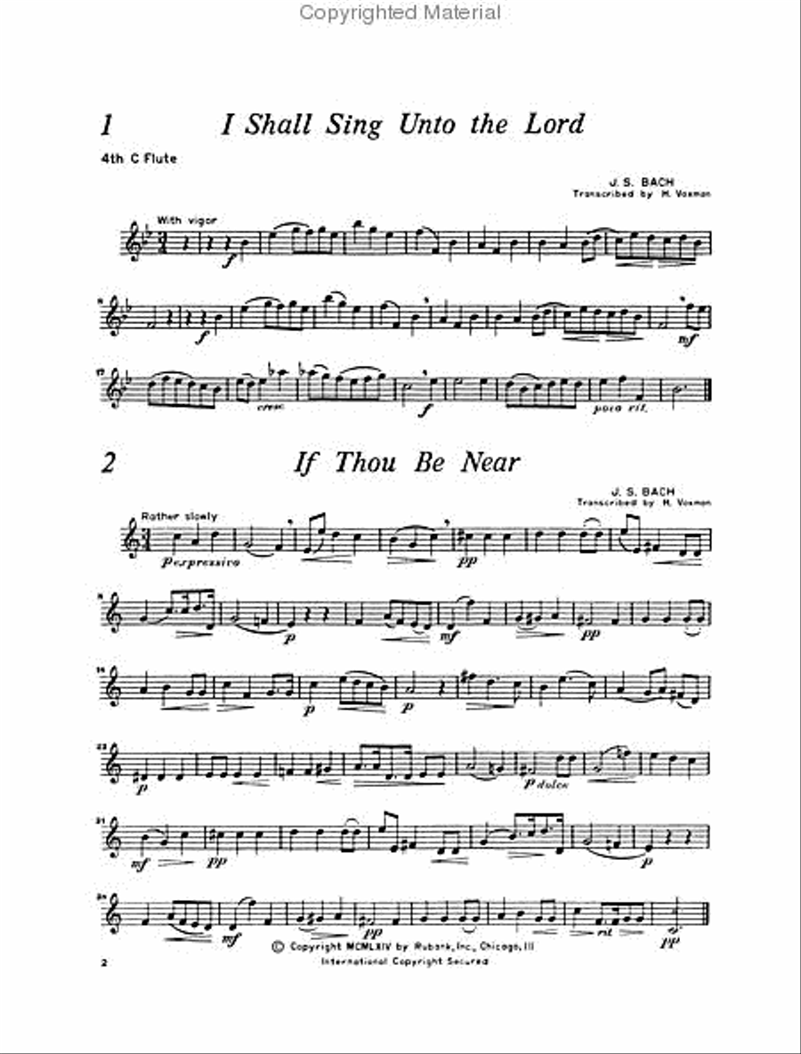 Quartet Repertoire for Flute