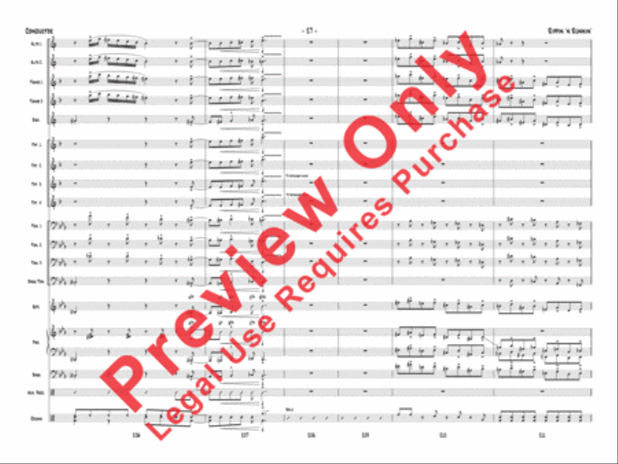 Rippin' 'n Runnin' Jazz Ensemble scores gallery preview page 28