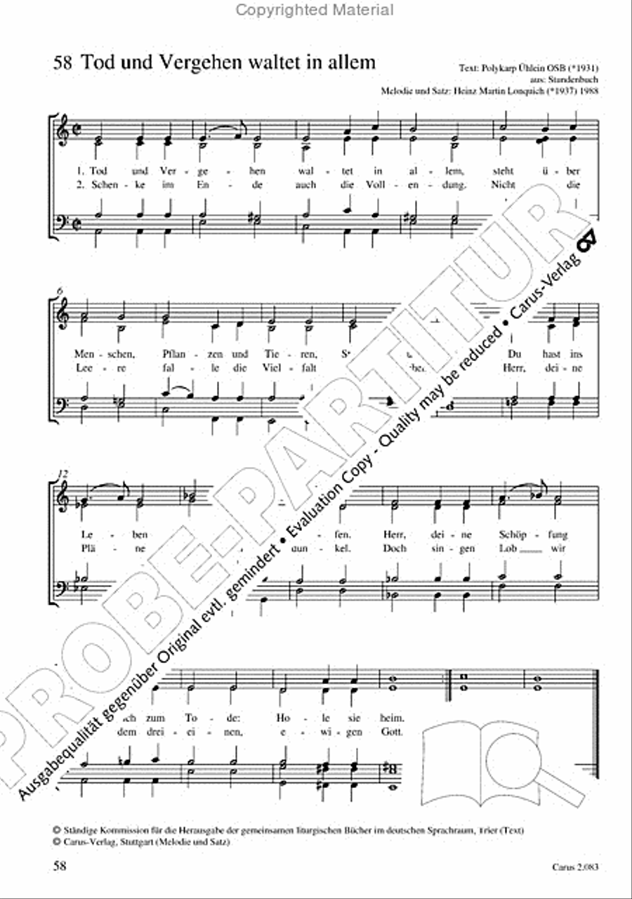 Choirbook of Mourning Choirbook of Mourning Choir scores gallery preview page 53