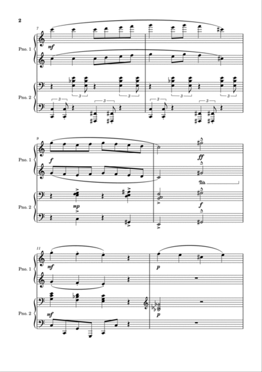 duo bizarro duo bizarro Set of Parts scores gallery preview page 2