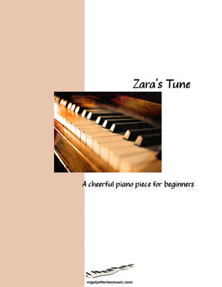 Zara's Tune-A cheerful piece for easy piano