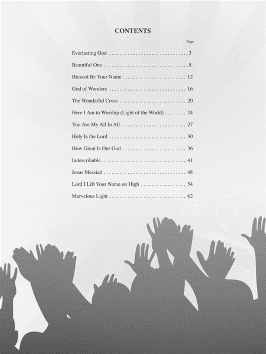 Top Praise & Worship Instrumental Solos for Strings String Orchestra scores gallery preview page 6