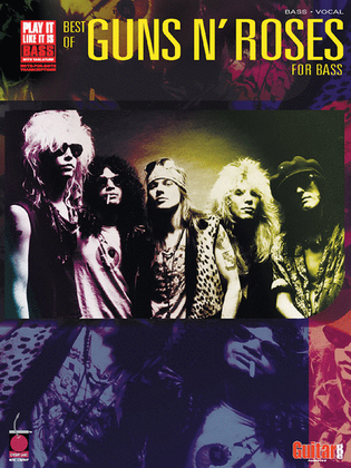 Book cover for Best of Guns N' Roses for Bass