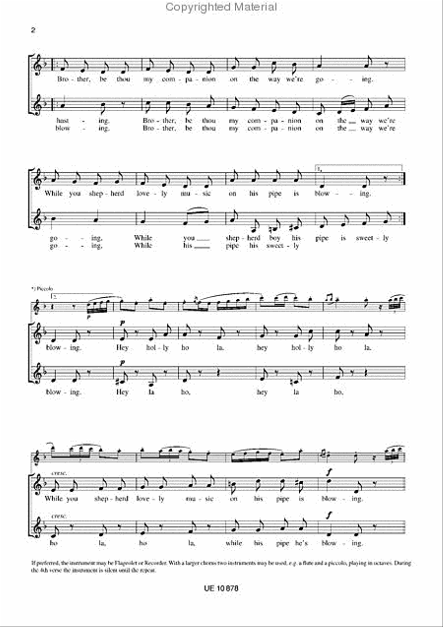 Christmas Dance of the Shepherds SA scores gallery preview page 3