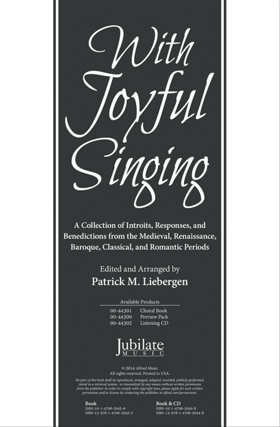 With Joyful Singing 4-Part scores gallery preview page 2