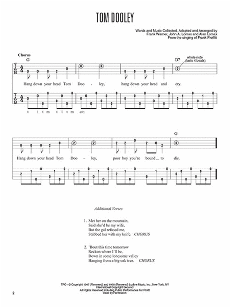 Easy Banjo Solos