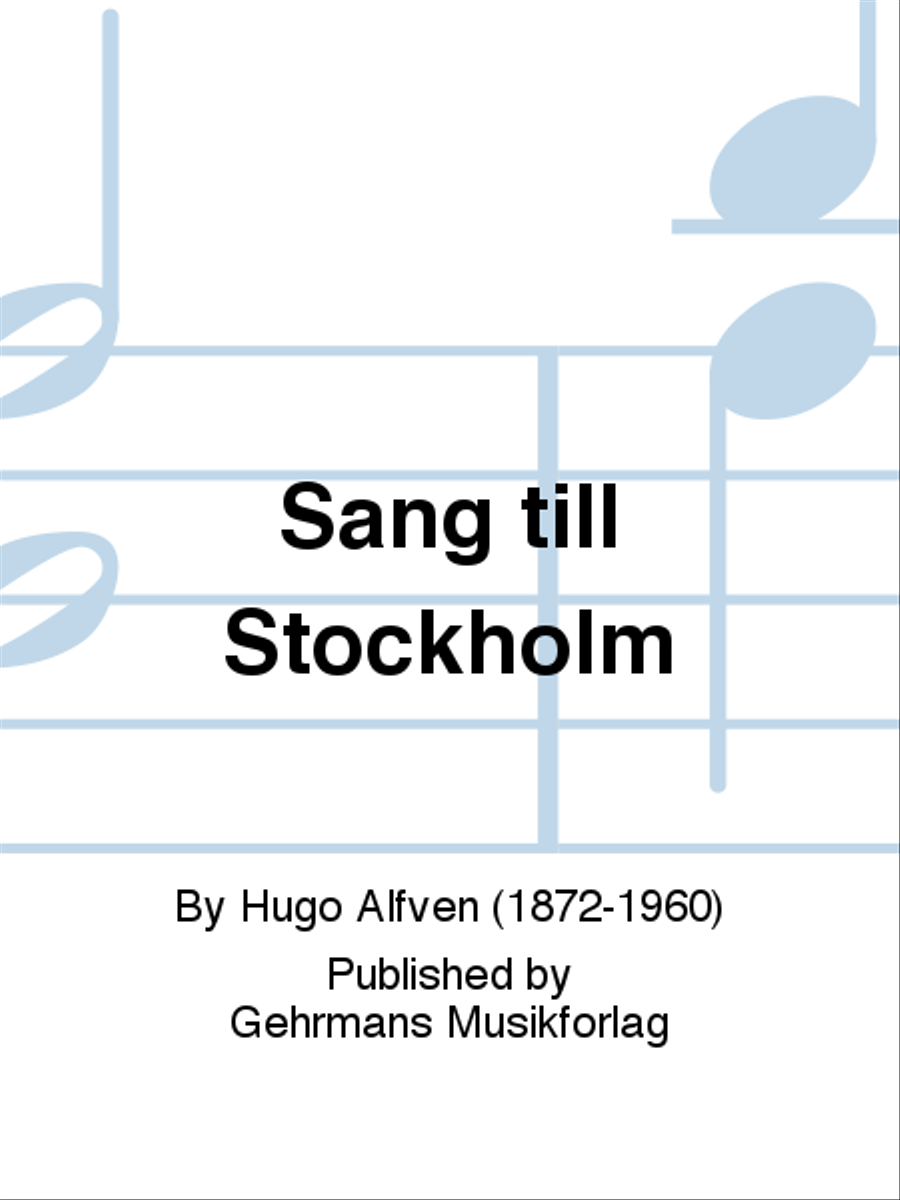 Sang till Stockholm Voice Solo scores gallery preview page 1