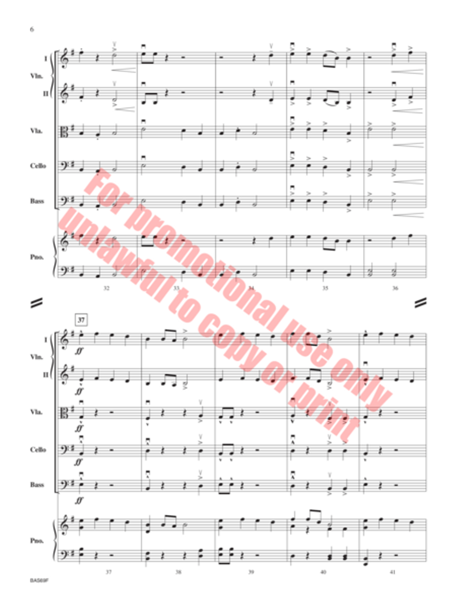 Qin Shi's Stone Army String Orchestra scores gallery preview page 7