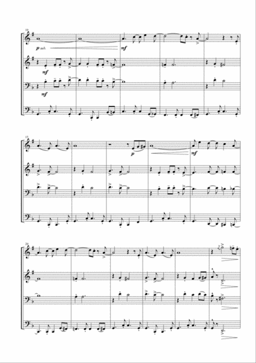 Mas Que Nada Brass Ensemble scores gallery preview page 2