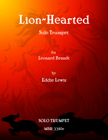 Lion-Hearded for Solo Trumpet by Eddie Lewis image number null