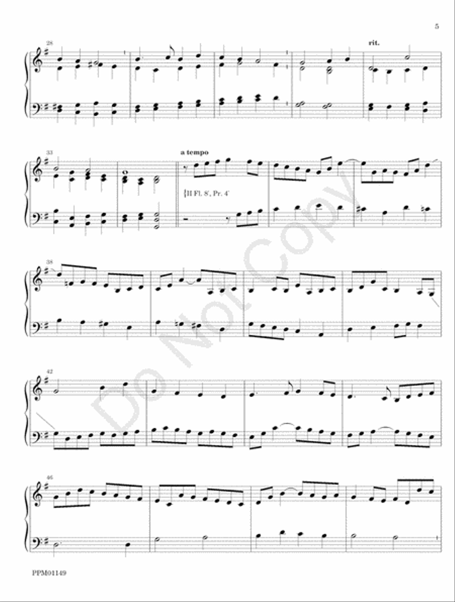 Organ Works for the Church Year Organ scores gallery preview page 11