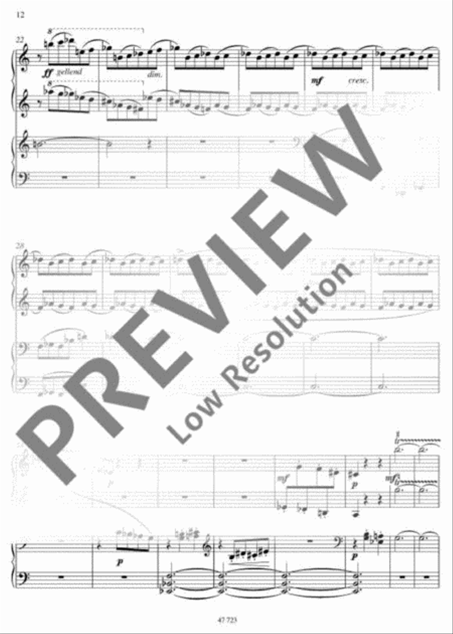 Ironien Ironien Piano Duet scores gallery preview page 13