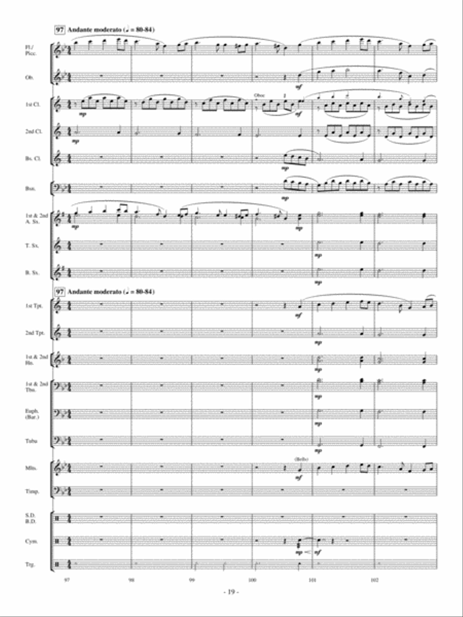 What Child Is This? Concert Band scores gallery preview page 18