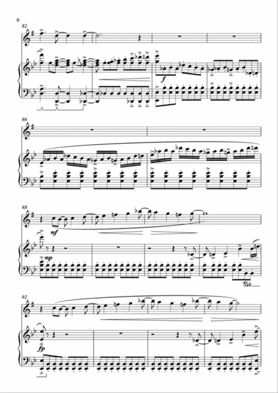 Let It Go (from Frozen) Alto Saxophone scores gallery preview page 6