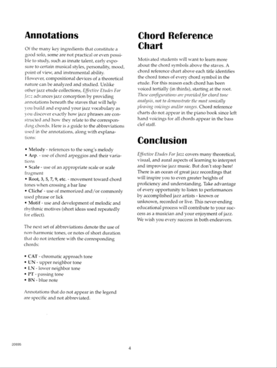Effective Etudes For Jazz - Bb Trumpet - Book with MP3 Downloads Jazz Ensemble scores gallery preview page 5