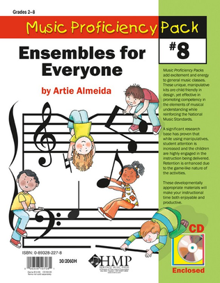 Book cover for Music Proficiency Pack #8 - Ensembles for Everyone