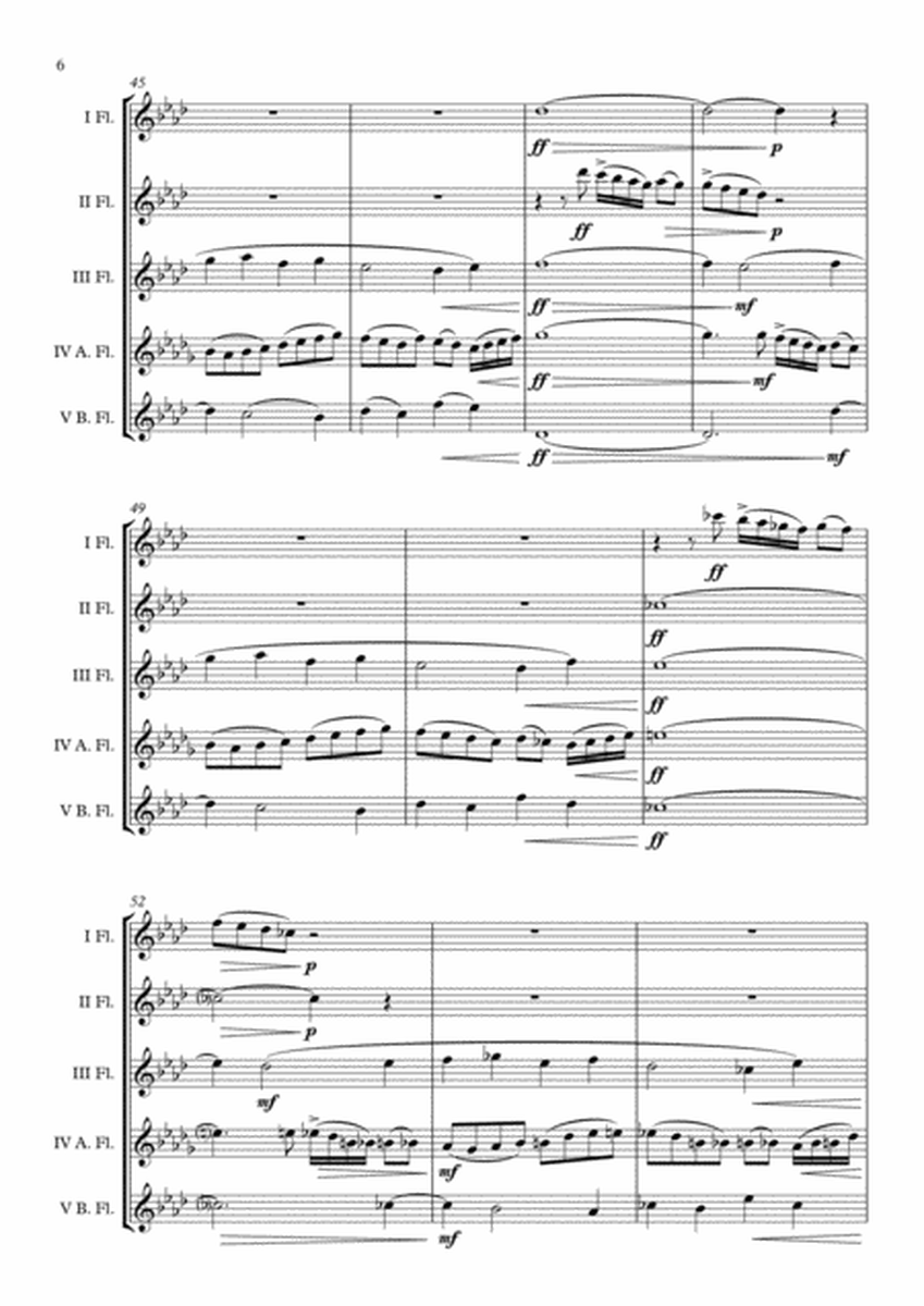 Pavane op.50 (Flute Choir) arr. Adrian Wagner image number null