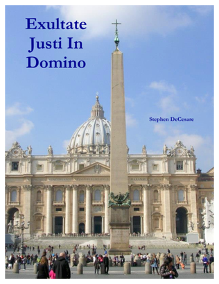 Book cover for Exultate Justi In Domino