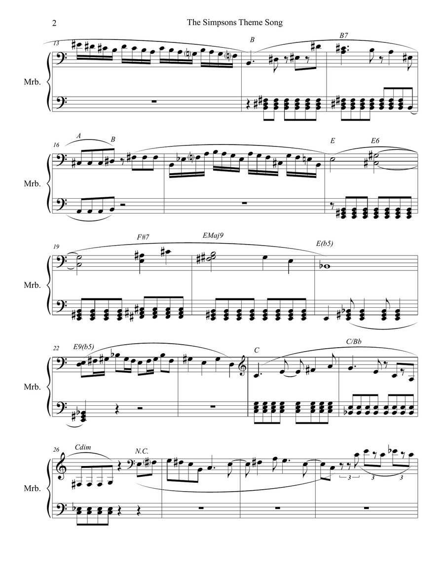 Theme From The Simpsons image number null