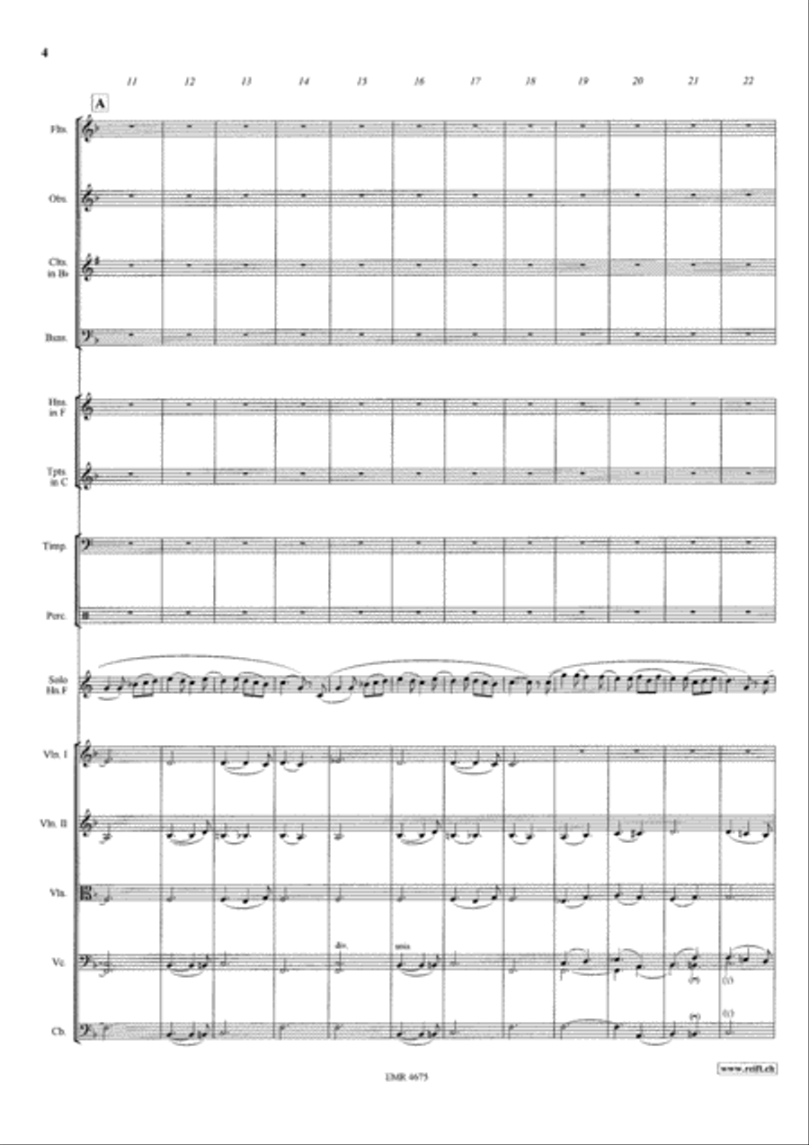 Villanelle Orchestra scores gallery preview page 5