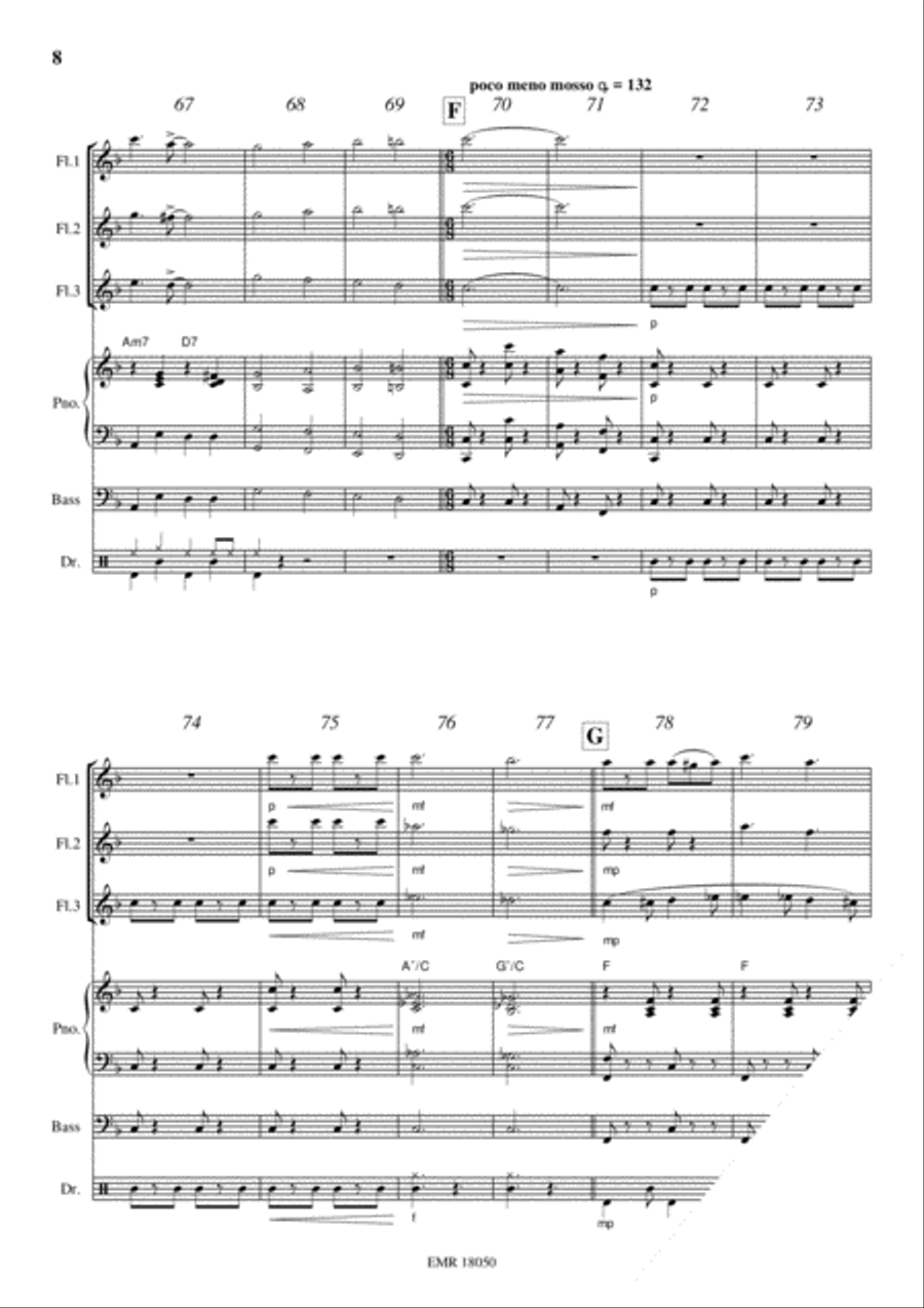 Movie Sequences Movie Sequences Flute scores gallery preview page 8