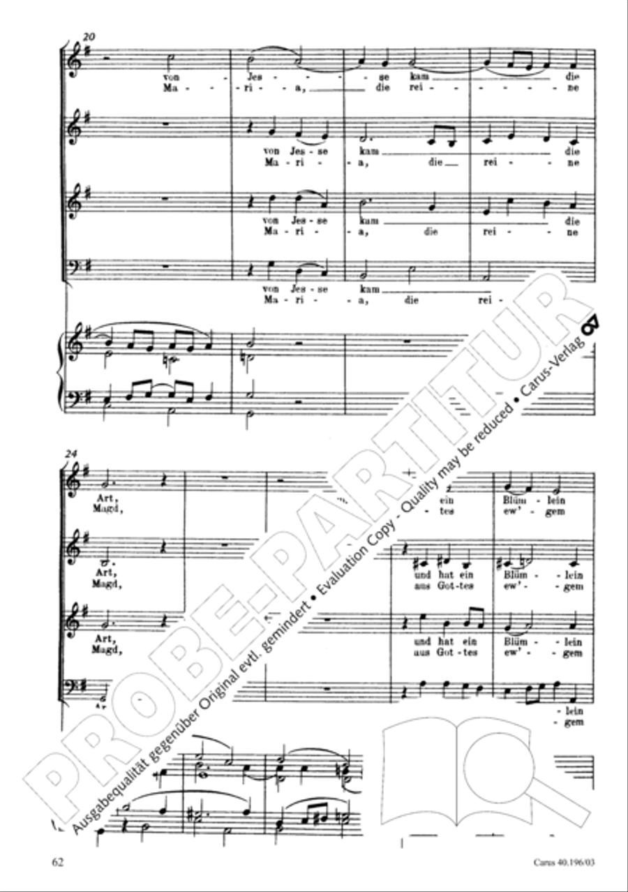 Die Geburt Christi SSA scores gallery preview page 63