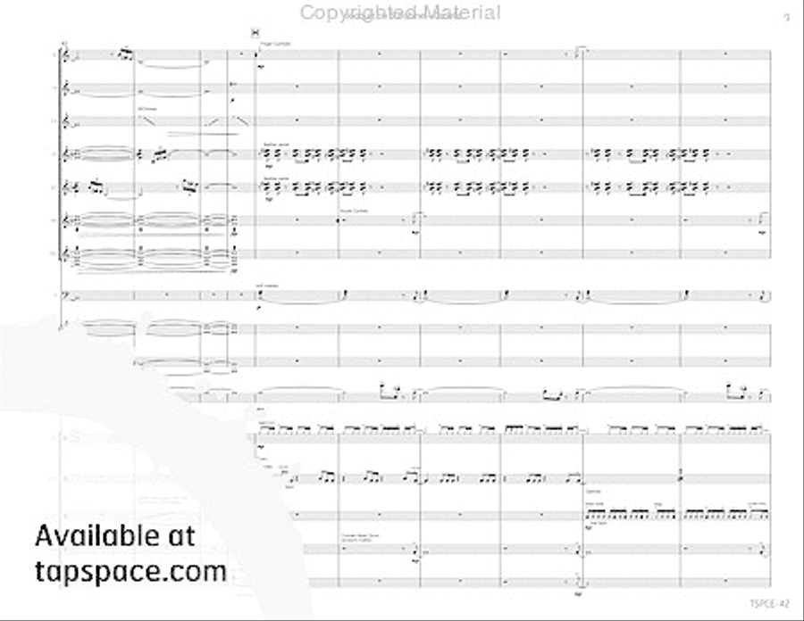 Joaquin on Sunshine Joaquin on Sunshine Percussion Ensemble scores gallery preview page 14