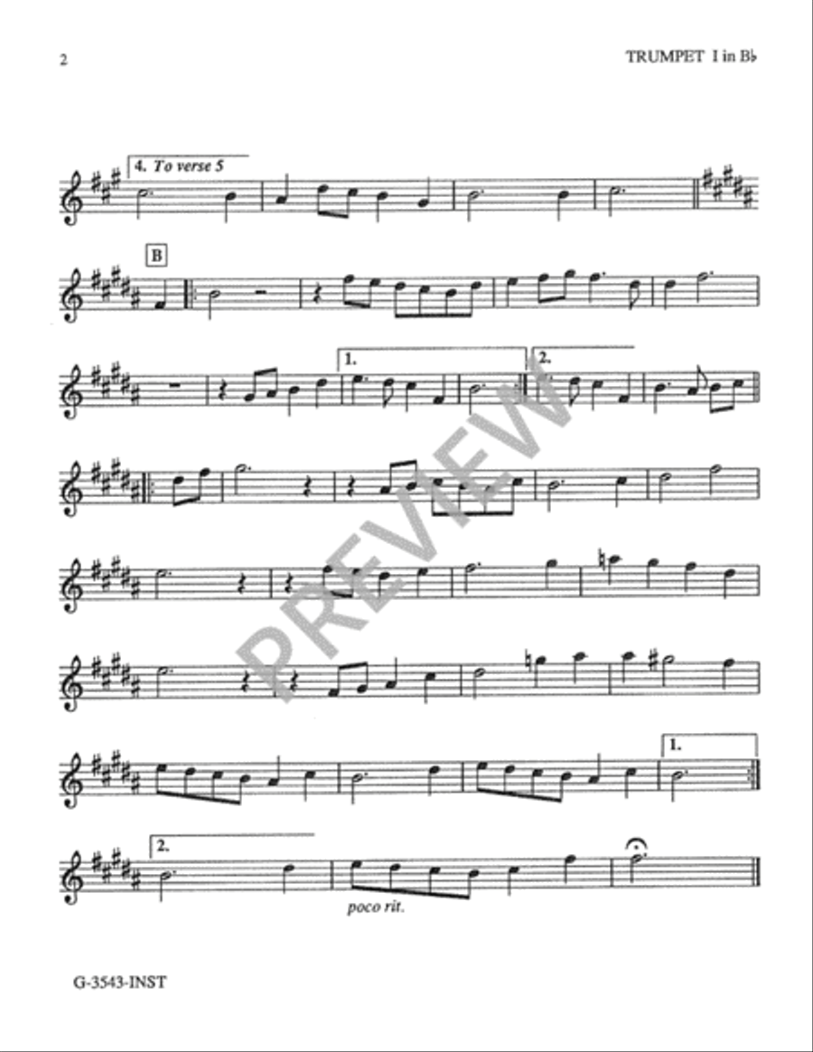 Come to the Feast - Instrument edition Handbell Choir scores gallery preview page 3