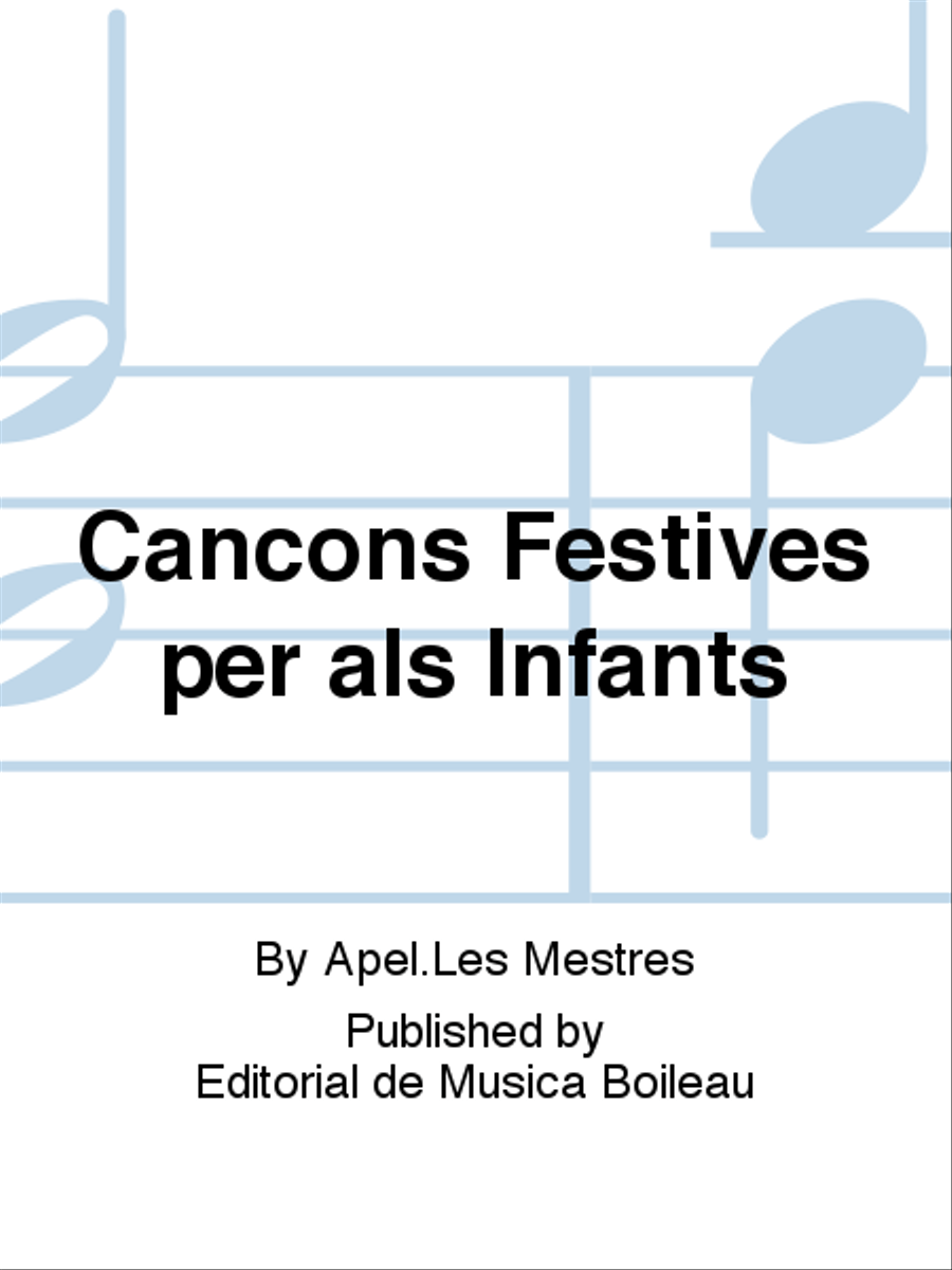 Cancons Festives per als Infants Voice Solo scores gallery preview page 1