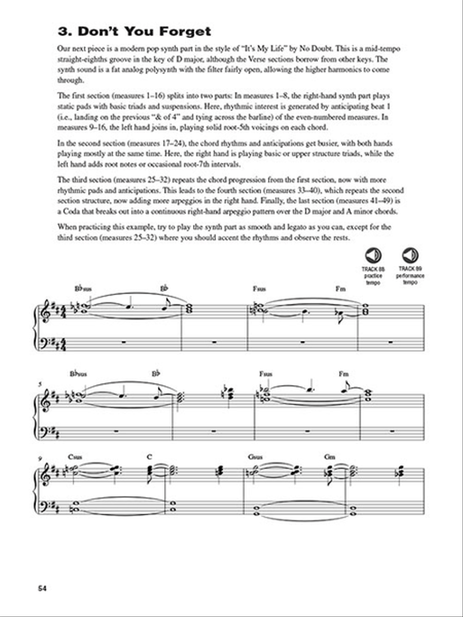 Modern Pop Keyboard – The Complete Guide with Audio Piano Method scores gallery preview page 4