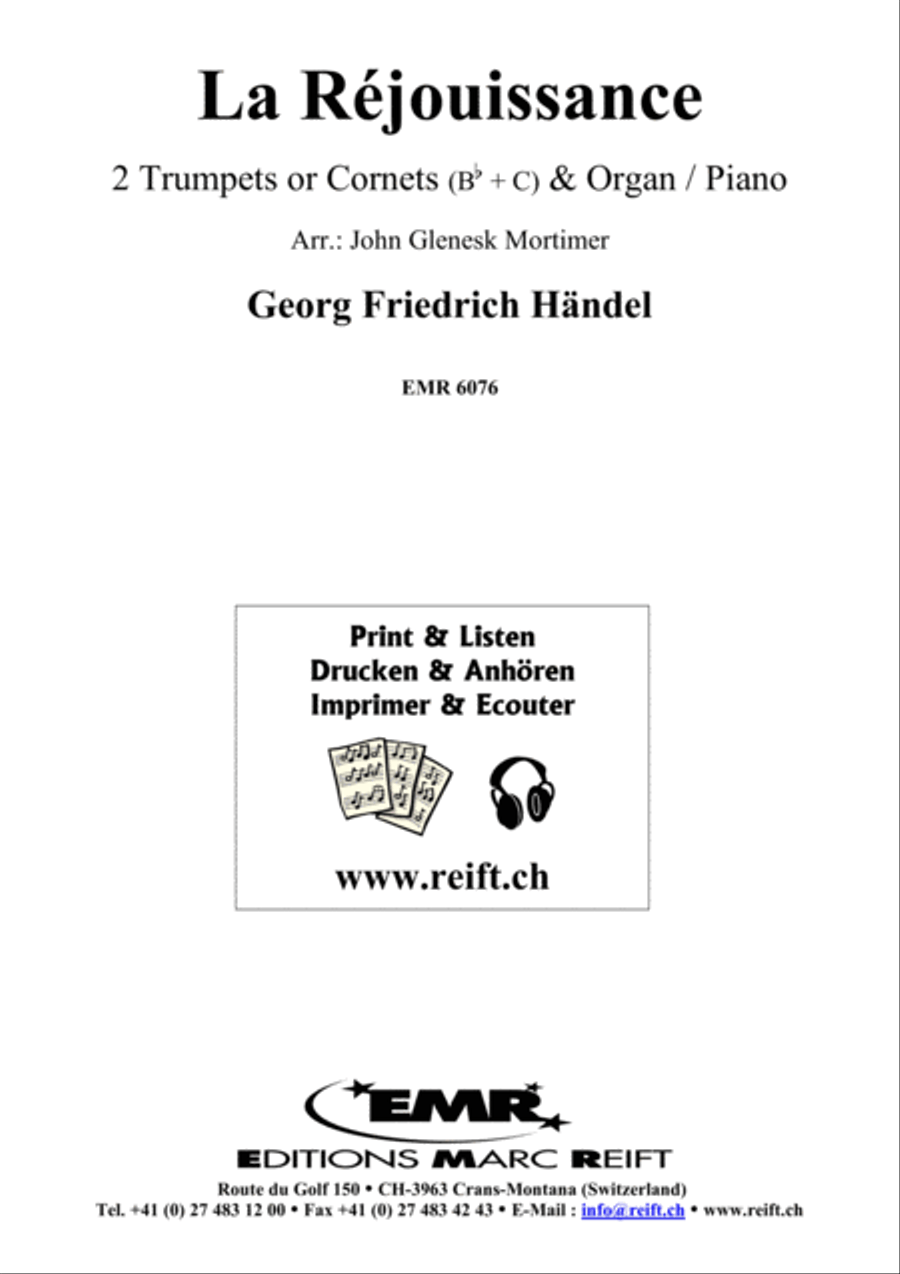 La Rejouissance Trumpet Duet scores gallery preview page 2