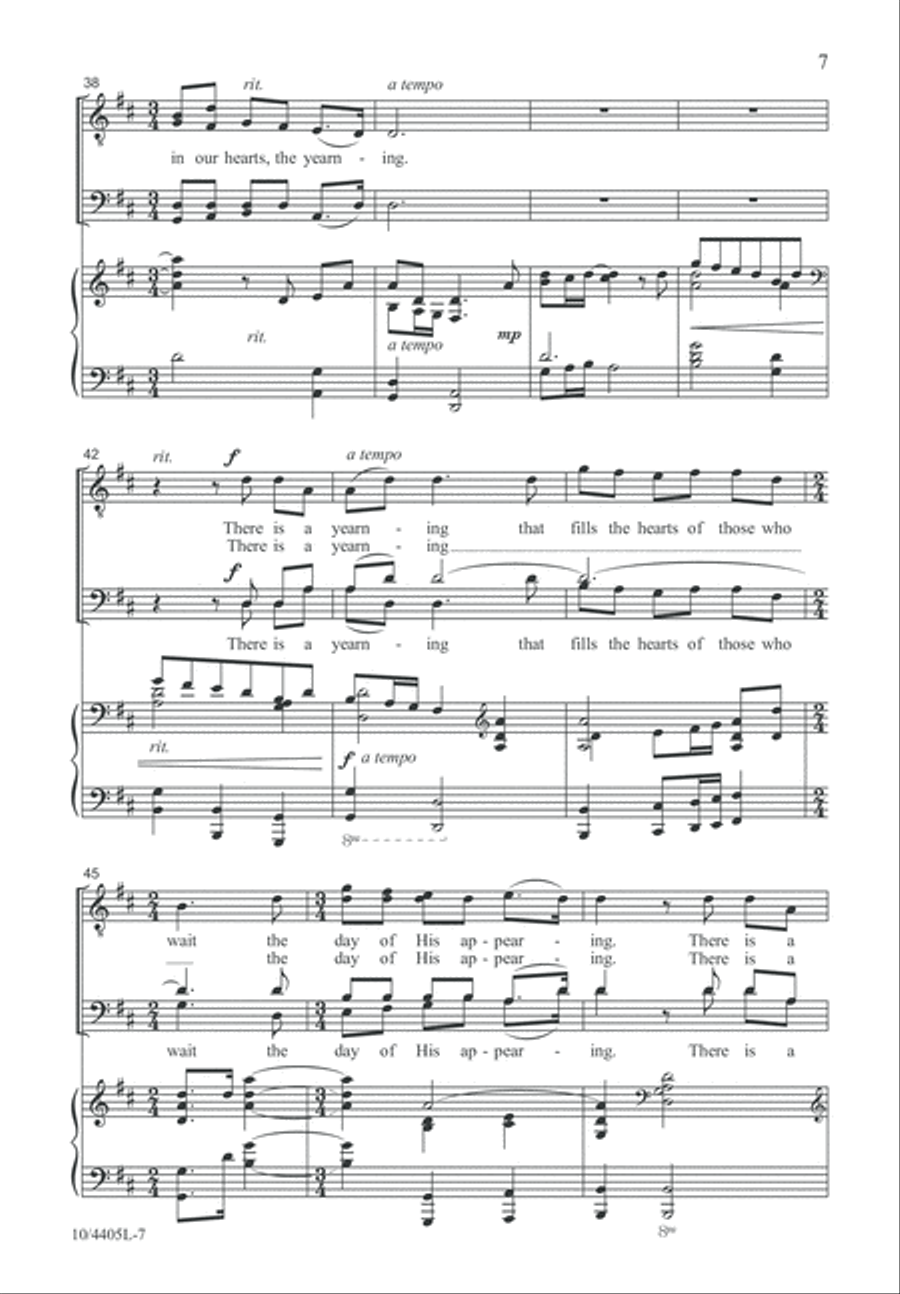 The Yearning The Yearning TTBB scores gallery preview page 7
