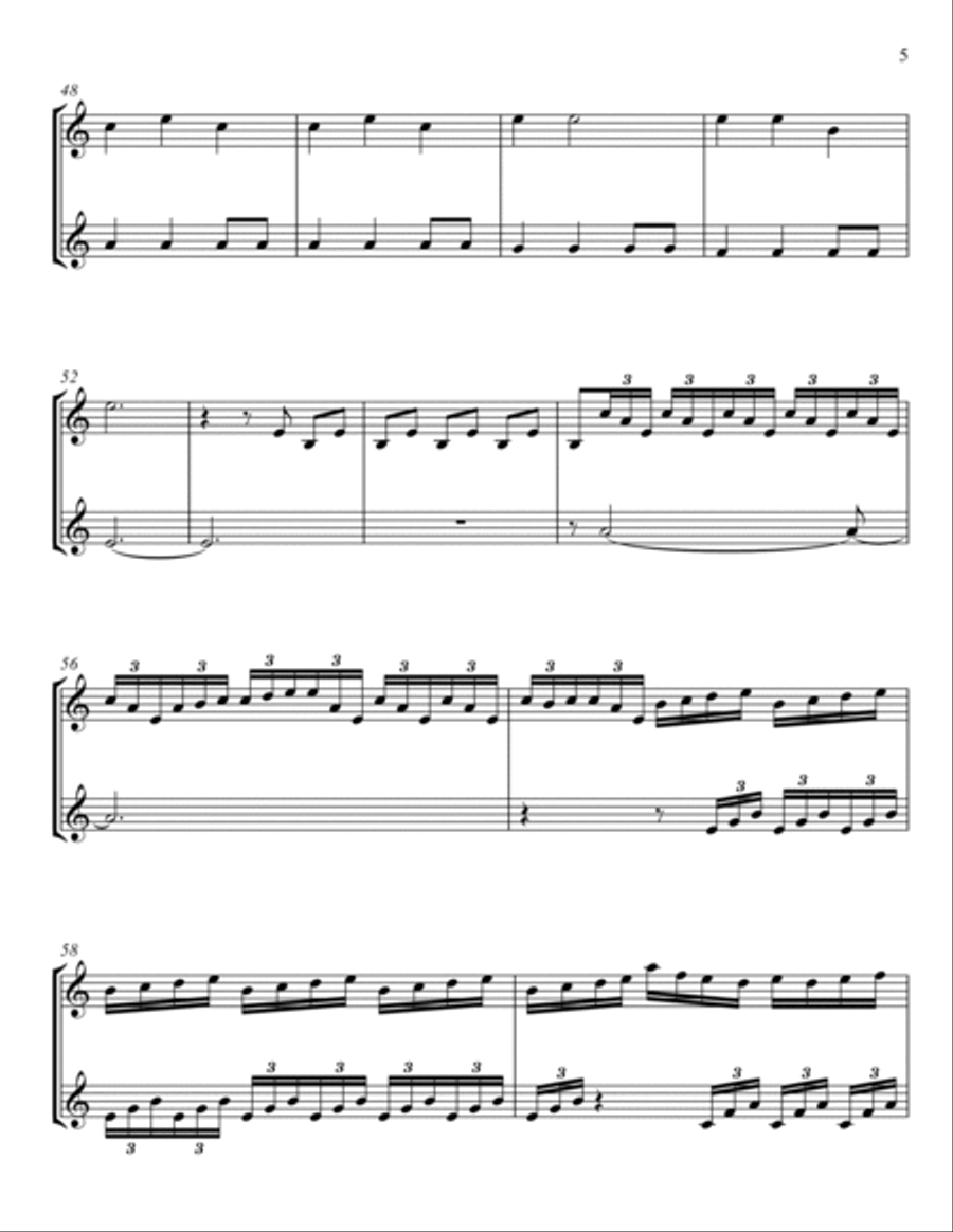 Interstellar String Duet scores gallery preview page 5