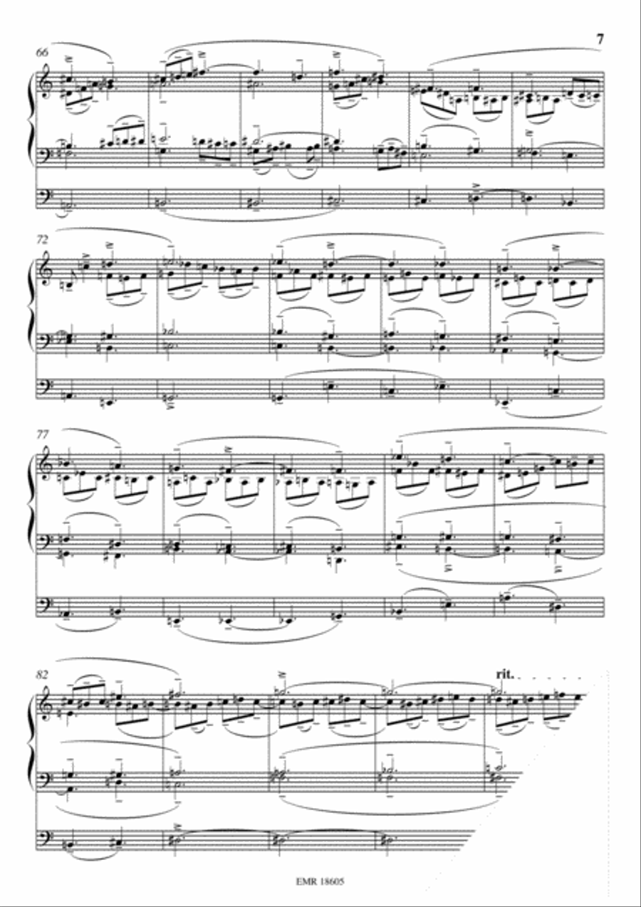Fantaisie-Choral Choir scores gallery preview page 7
