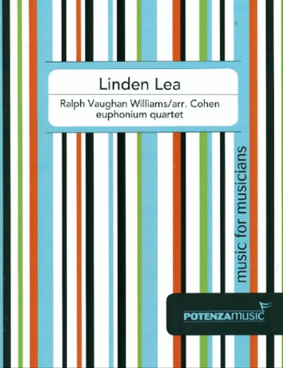 Linden Lea Euphonium Quartet scores gallery preview page 1