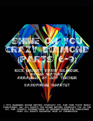 Book cover for Shine On You Crazy Diamond (Parts 1 - 9)
