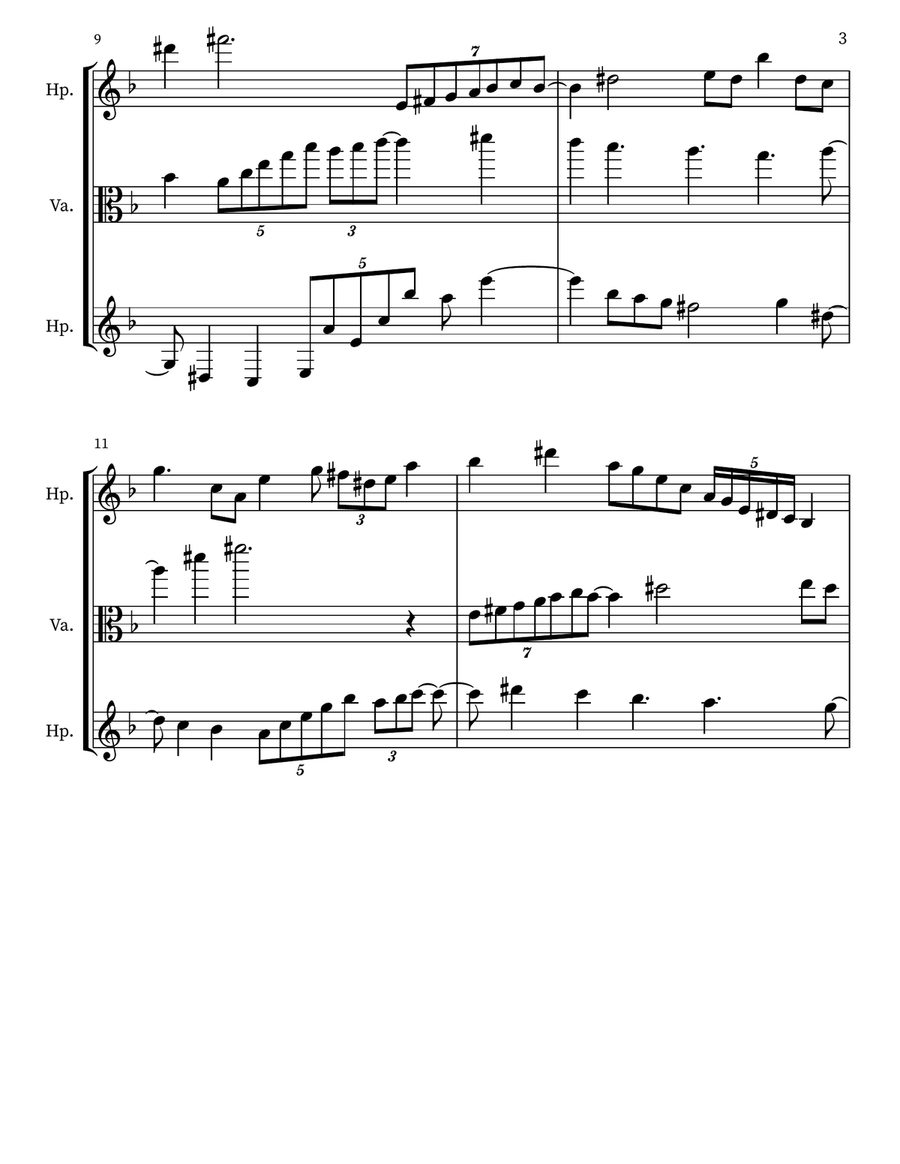 Children's Musing 40 Small Ensemble scores gallery preview page 3