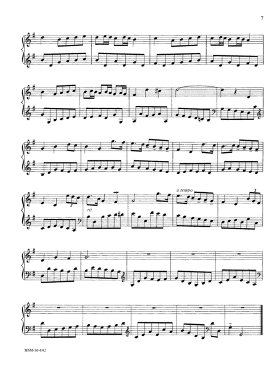 Those Wonderful Welsh, Set 2 Organ scores gallery preview page 5
