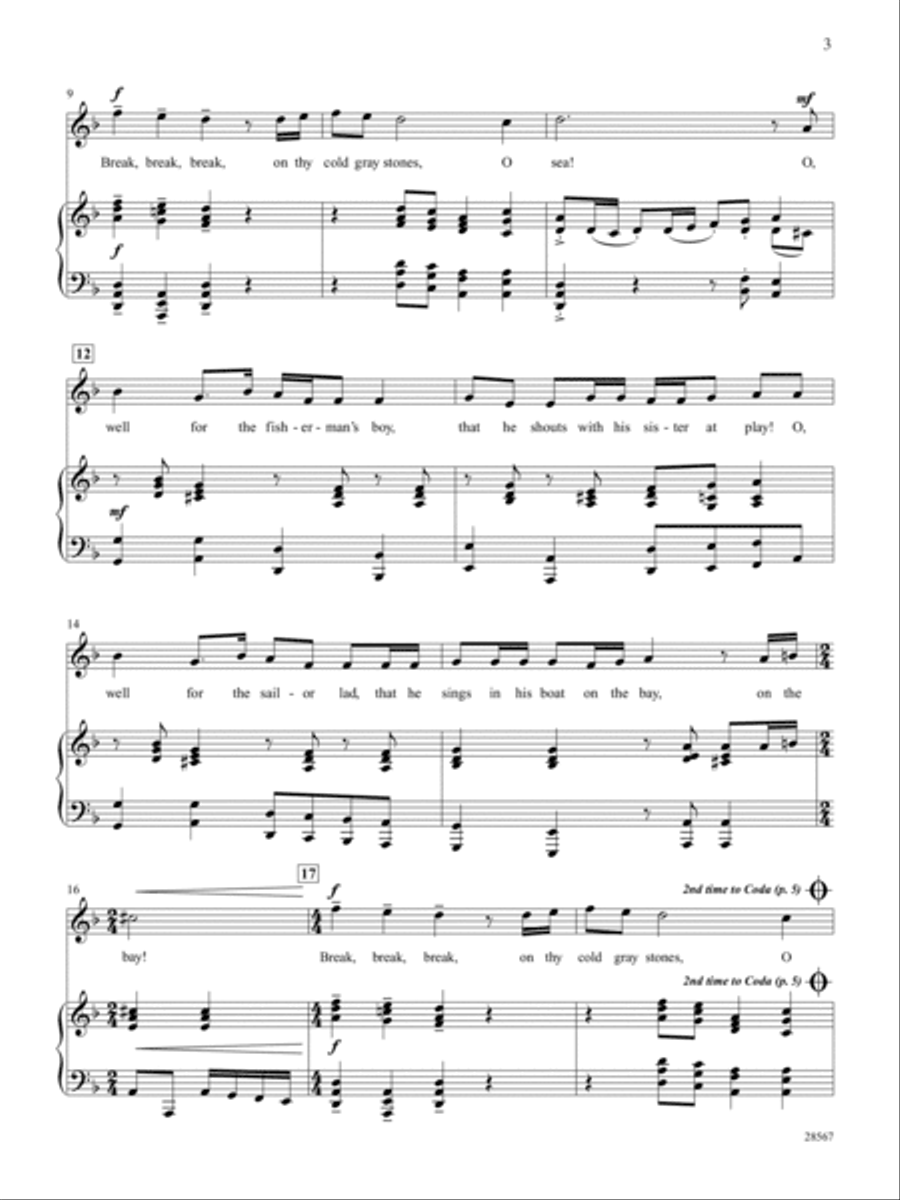 Sing Me a Song Voice scores gallery preview page 4