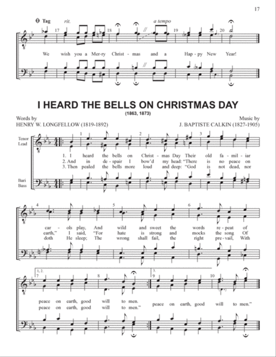 Yuletide Favorites (Volume I) TTBB scores gallery preview page 17