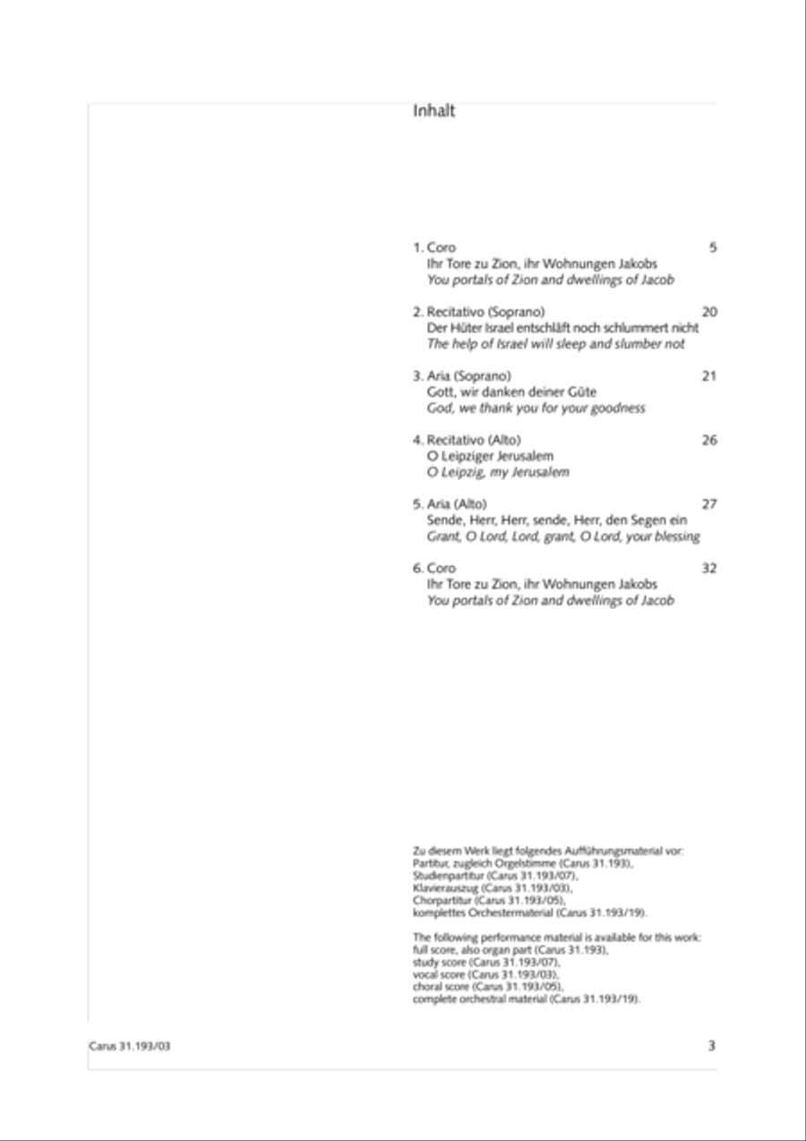 You portals of Zion (Ihr Tore zu Zion) SA scores gallery preview page 3