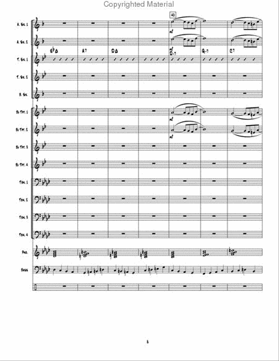 All Things Frank Jazz Ensemble scores gallery preview page 9