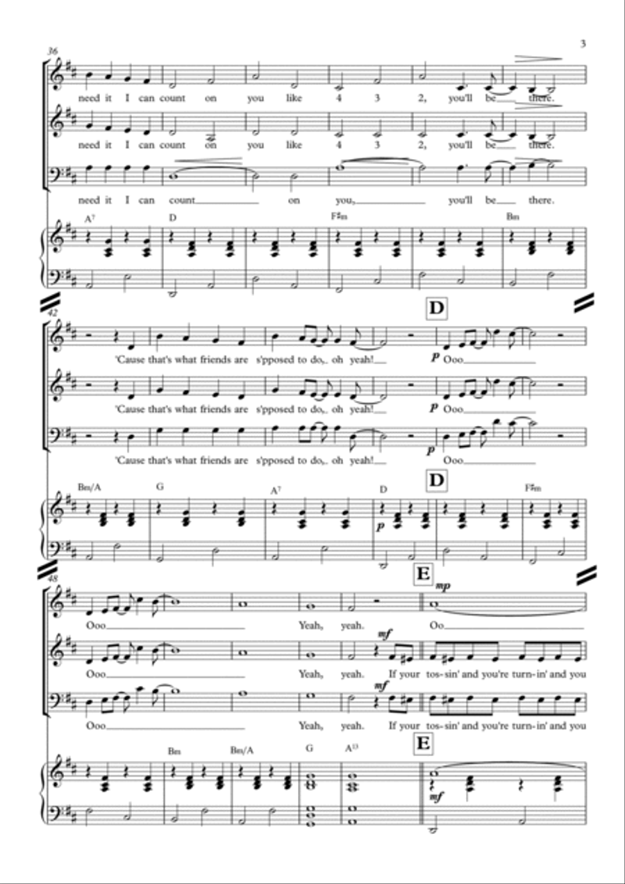 Count On Me 3-Part scores gallery preview page 3