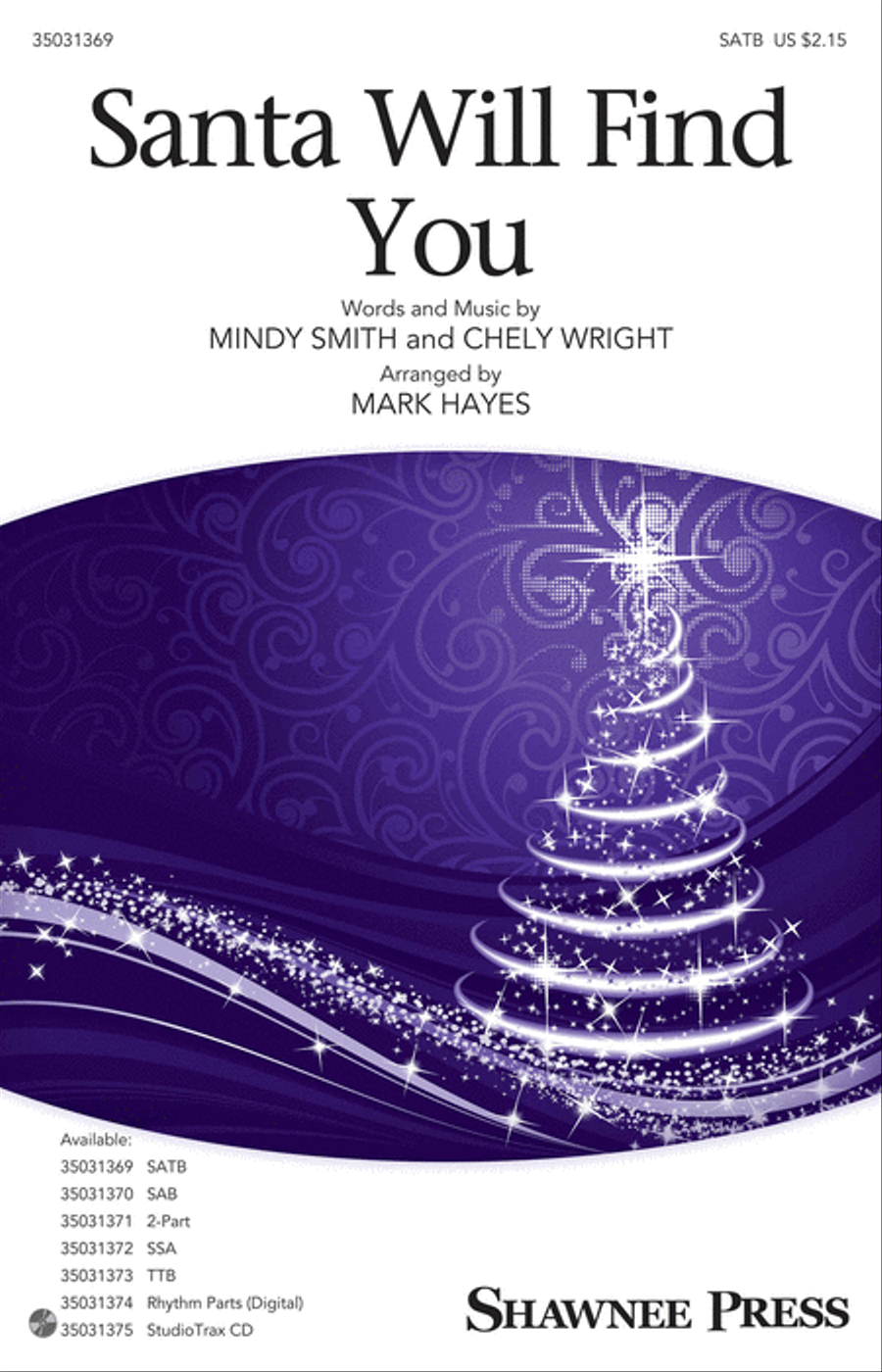 Santa Will Find You 4-Part scores gallery preview page 1